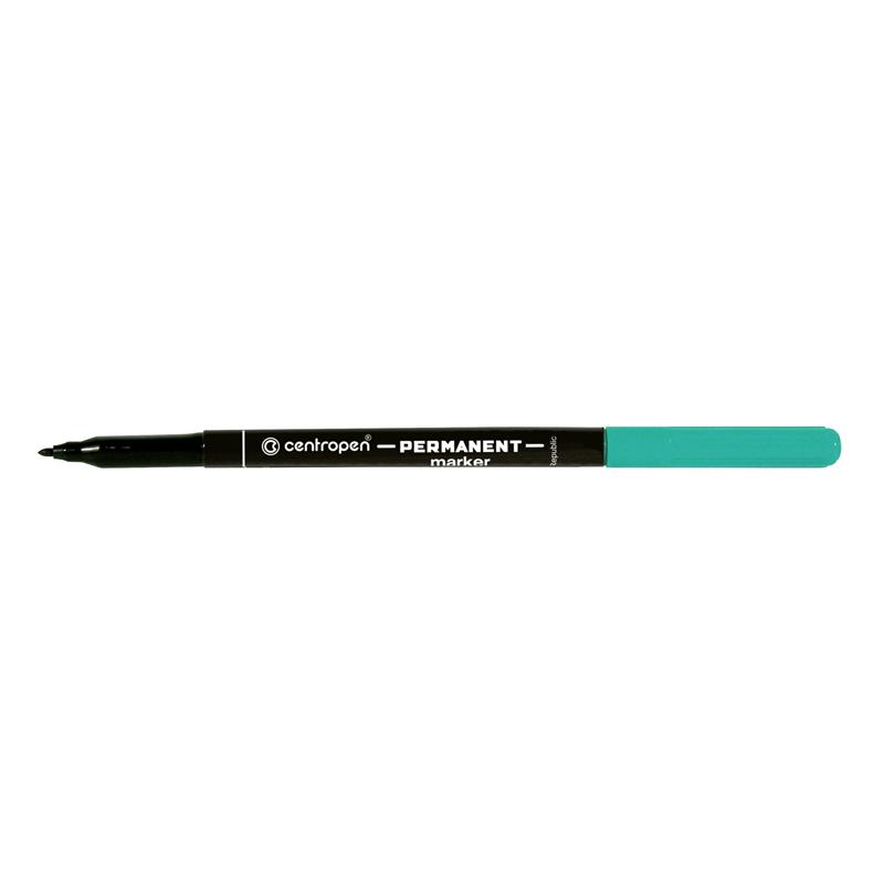 Маркер CENTROPEN Permanent 2536/04, 1 мм зелений